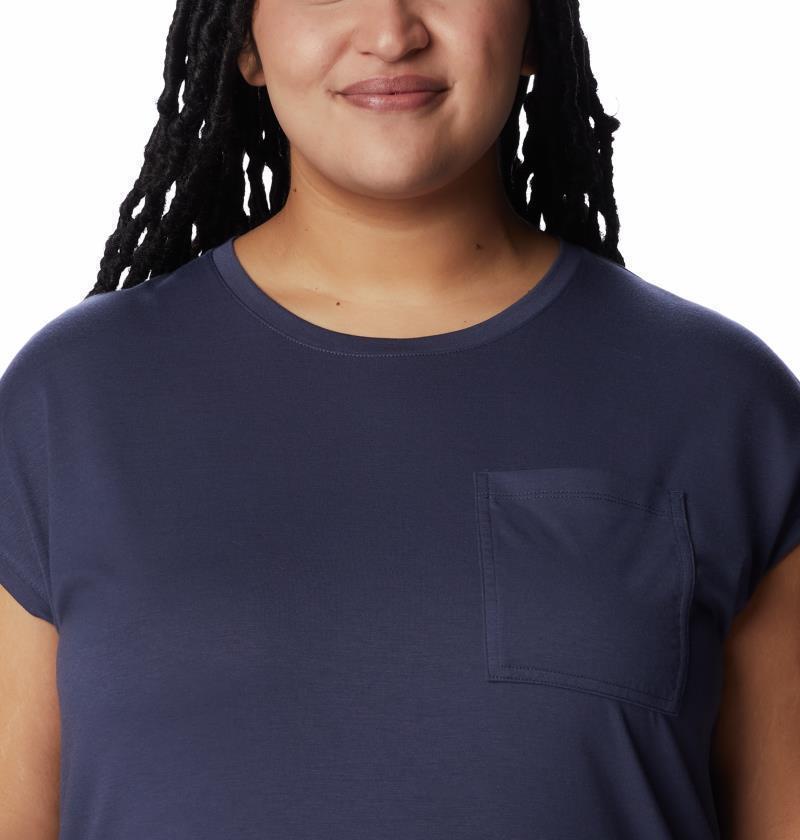 Boundless Trek SS Tee - Plus - Womens - Nocturnal 4
