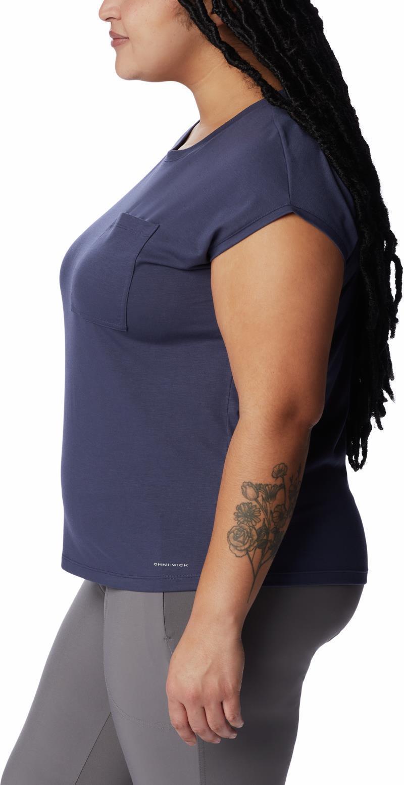 Boundless Trek SS Tee - Plus - Womens - Nocturnal 5