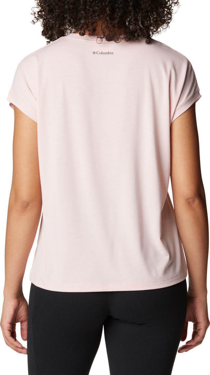 Boundless Trek SS Tee - Womens - Dusty Pink 2