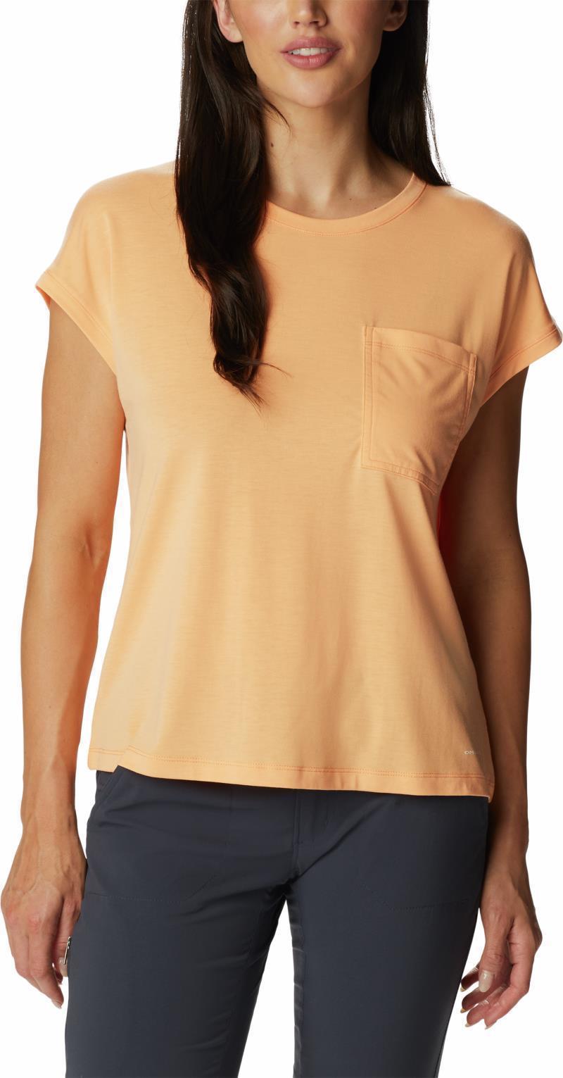 Boundless Trek SS Tee - Womens - Peach 1