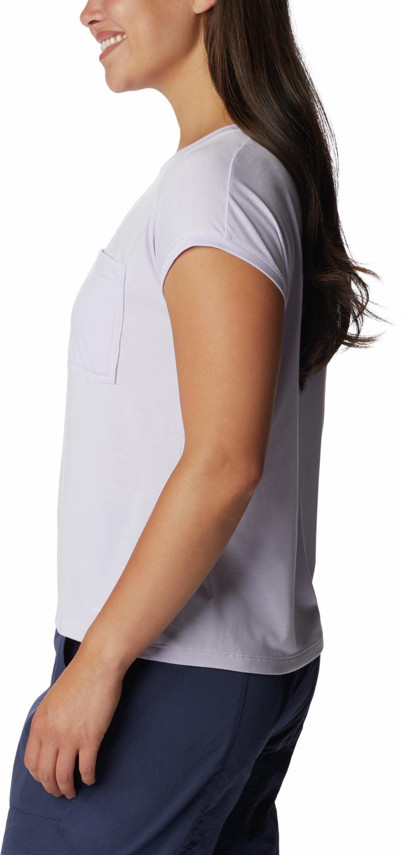 Boundless Trek SS Tee - Womens - Purple Tint 5