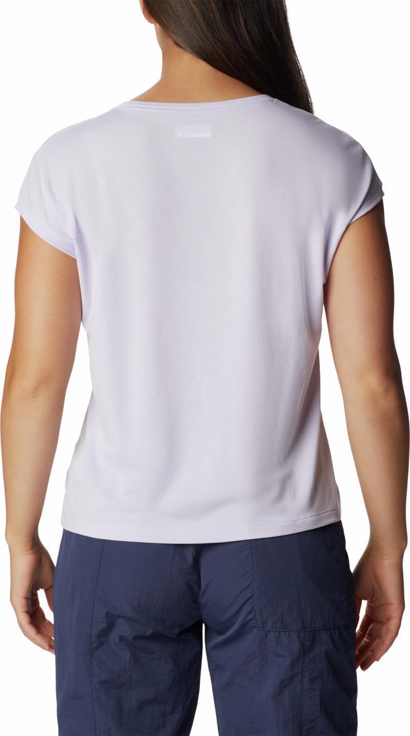 Boundless Trek SS Tee - Womens - Purple Tint 2