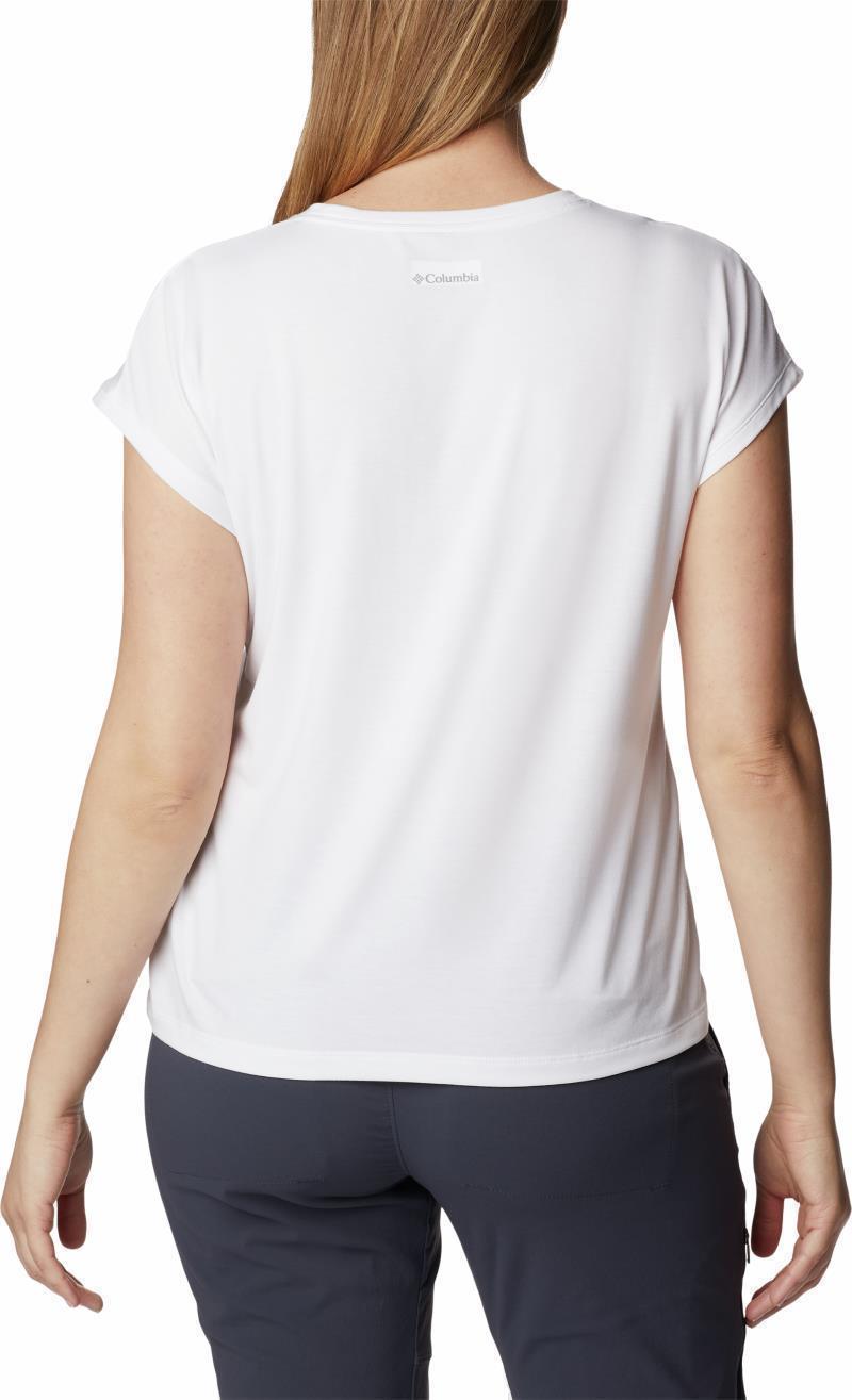 Boundless Trek SS Tee - Womens - White 2