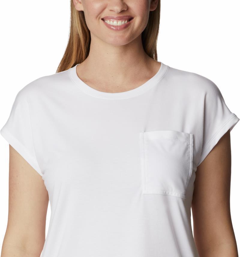 Boundless Trek SS Tee - Womens - White 4