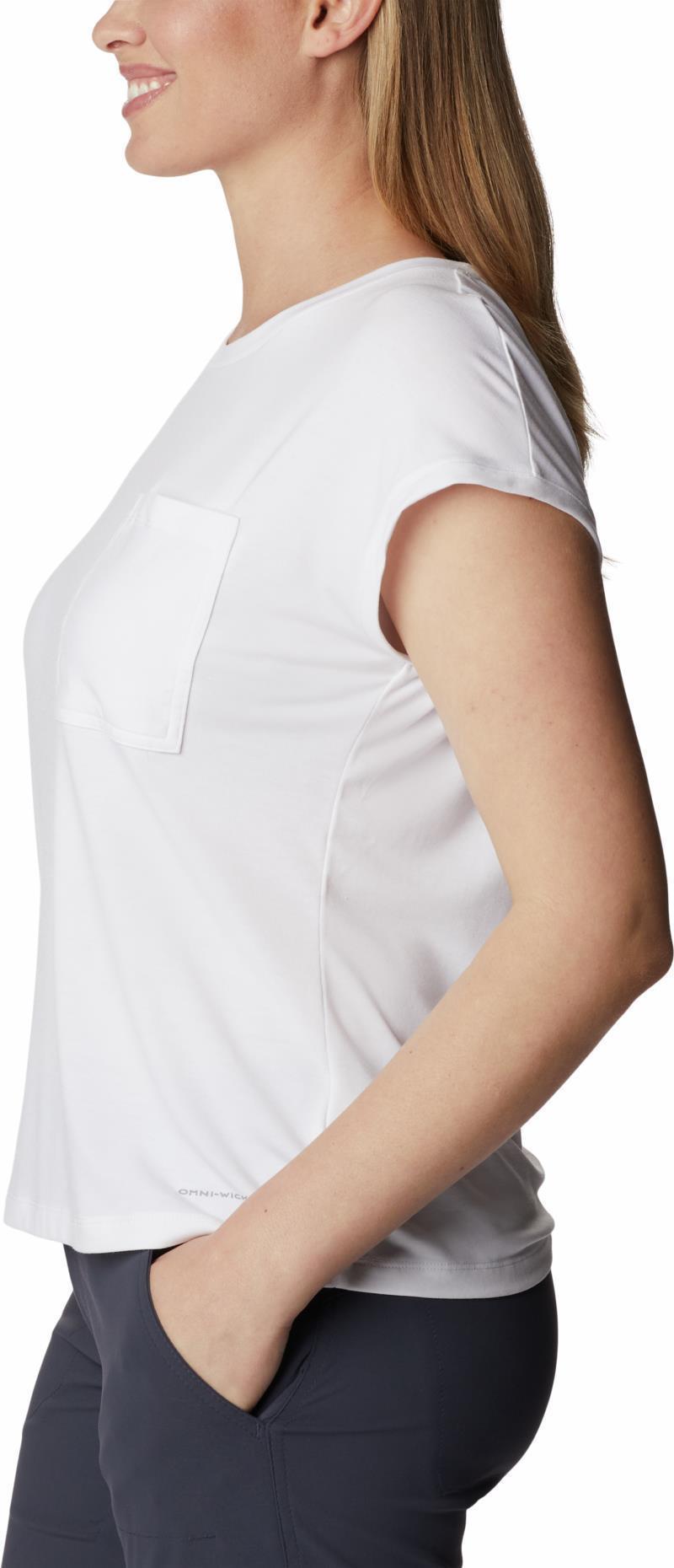 Boundless Trek SS Tee - Womens - White 5