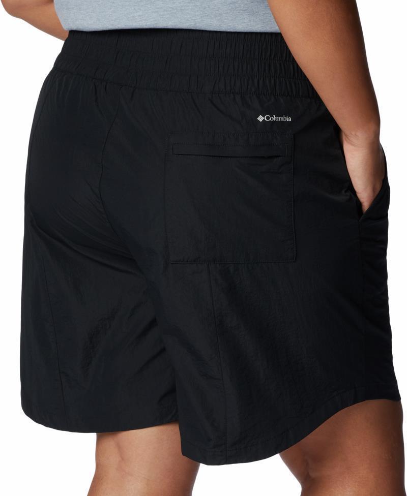 Boundless Trek Shorts, 7" Inseam - Plus - Womens - Black 3