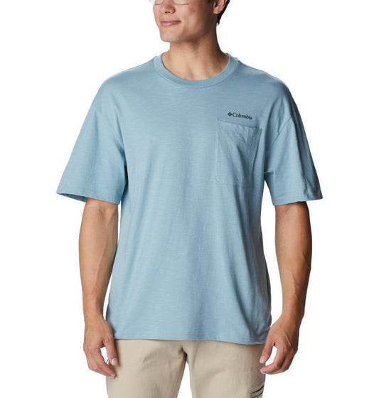 Break It Down Tee - Mens - Stone Blue 1