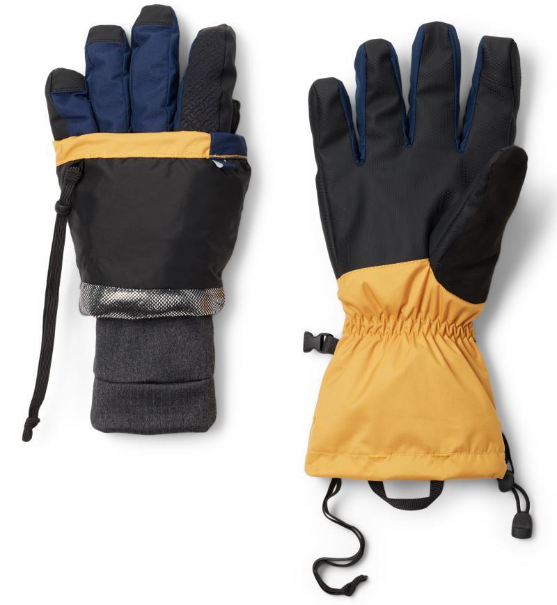 Bugaboo Interchange Gloves - Mens - Raw Honey / Collegiate Navy 3