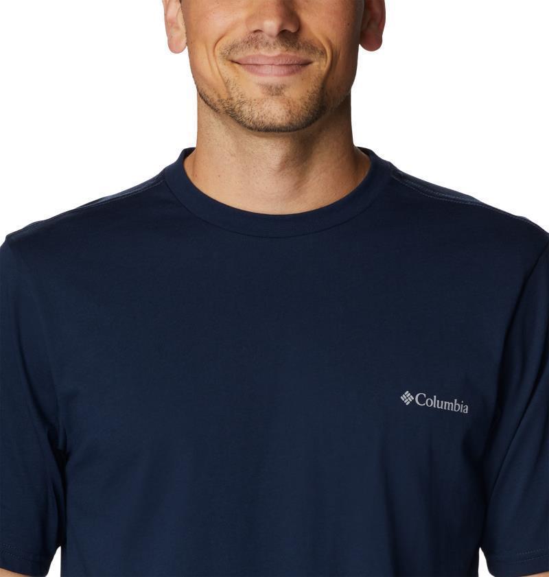 CSC Basic Logo SS - Big - Mens - Collegiate Navy / LC CSC Branded Graphic 1