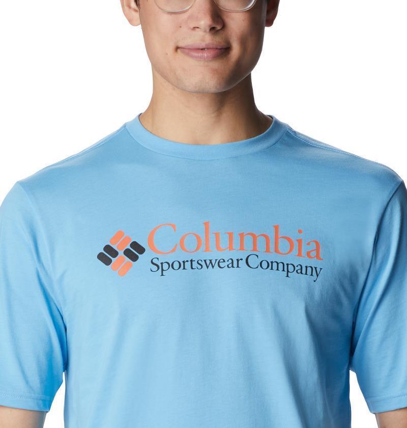 CSC Basic Logo SS - Big - Mens - Vista Blue / CSC Retro Logo Graphic 1