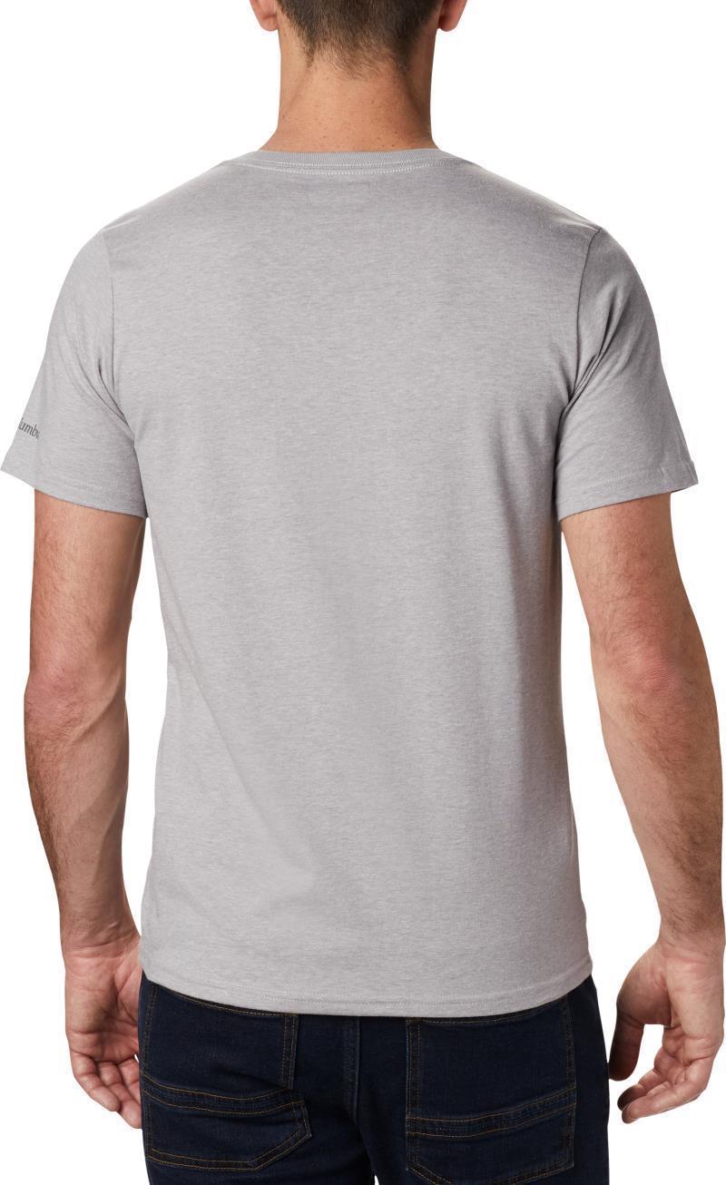 CSC Basic Logo SS - Mens - Columbia Grey Heather 2