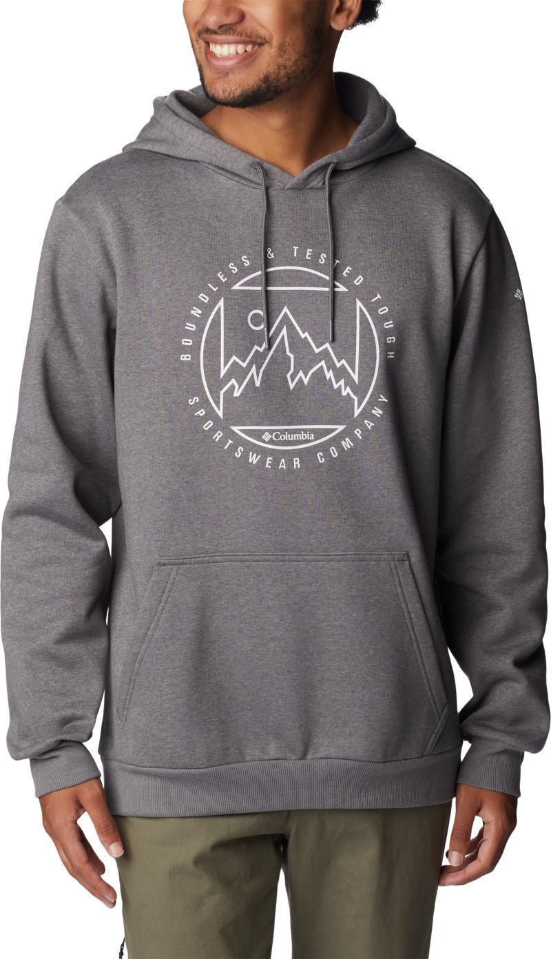 CSC Graphic Hoodie - Tall - Mens - City Grey Heather / Boundless Graphic 1