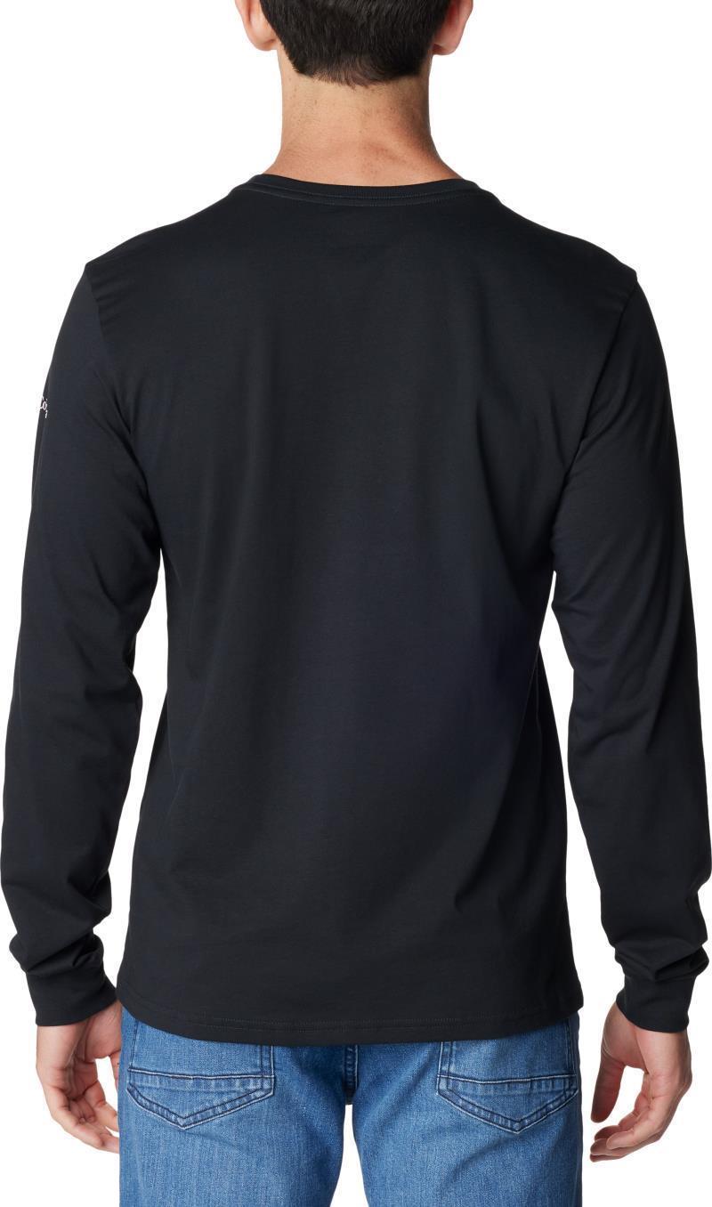CSC Seasonal Logo LS Tee - Mens - Black / Sasquatch Graphic 2