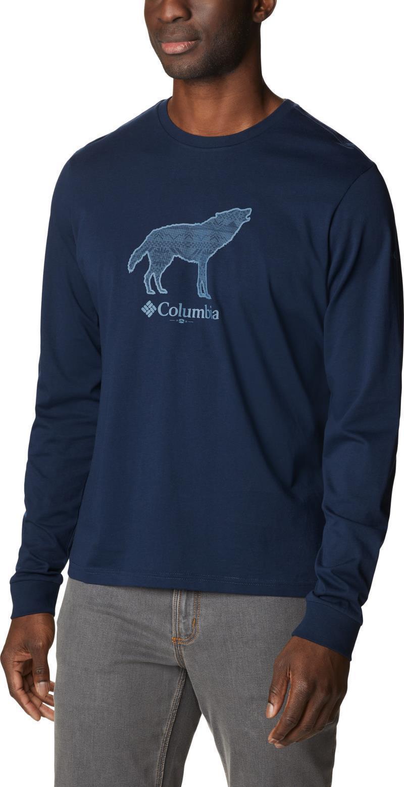 CSC Seasonal Logo LS Tee - Mens - Collegiate Navy / Howler Graphic 3