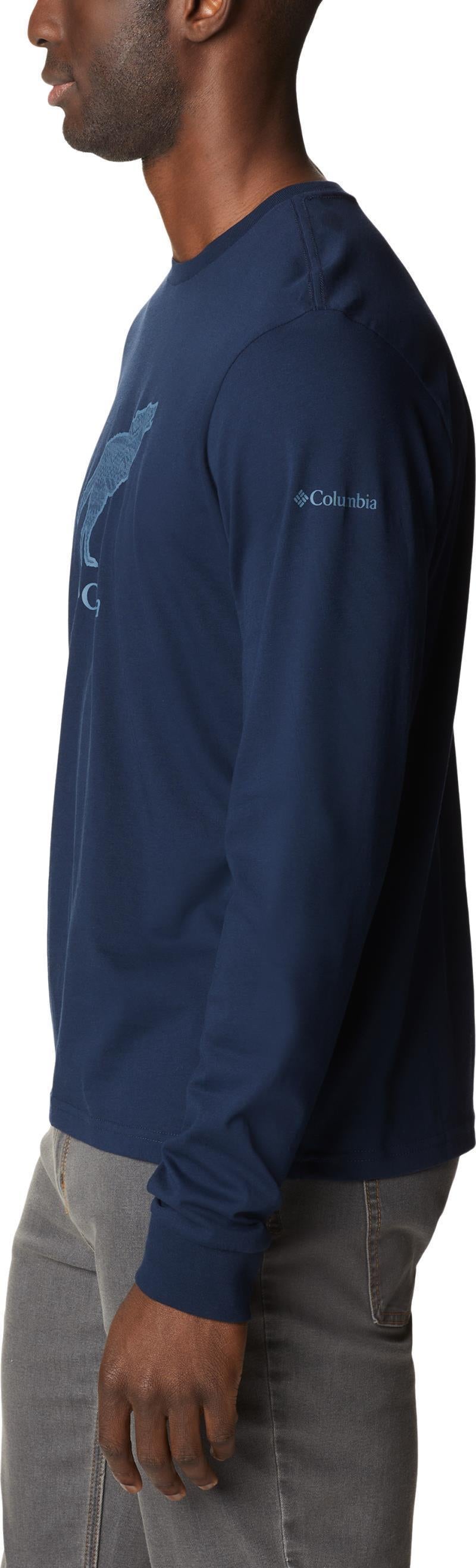 CSC Seasonal Logo LS Tee - Mens - Collegiate Navy / Howler Graphic 4