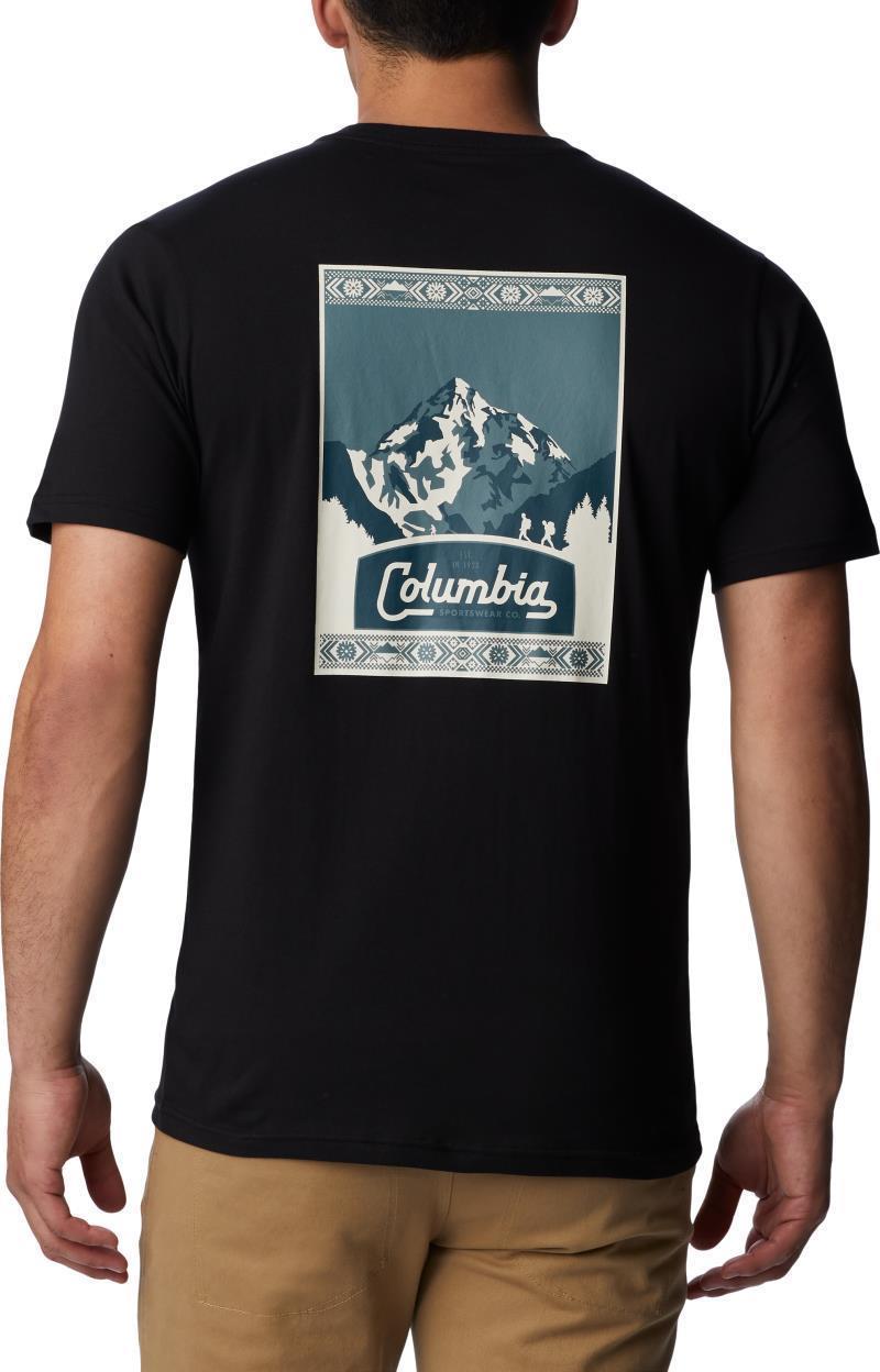 CSC Seasonal Logo Tee - Mens - Black / Timberline Trails Graphic 2
