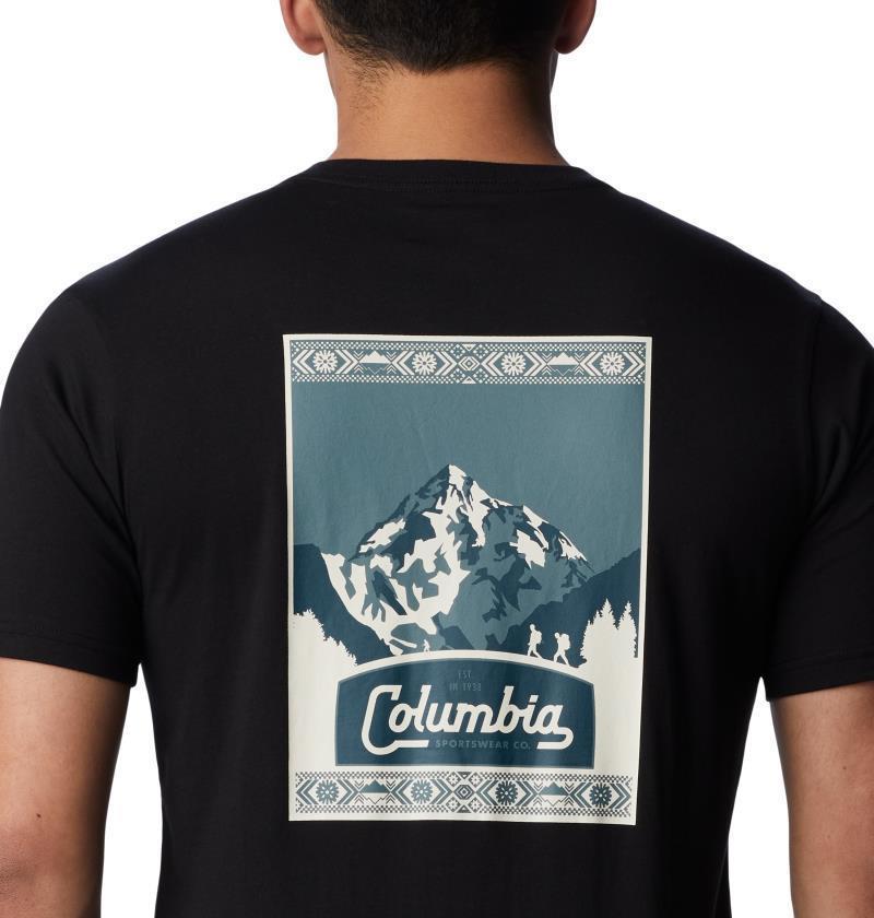 CSC Seasonal Logo Tee - Mens - Black / Timberline Trails Graphic 3