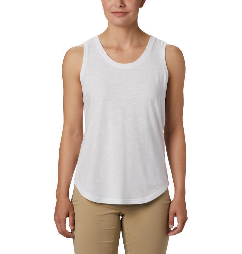 Cades Cape Tank - Womens - White 1