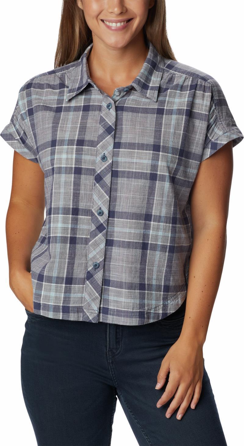 Camp Henry IV SS Shirt - Womens - Nocturnal / Multi Plaid 1