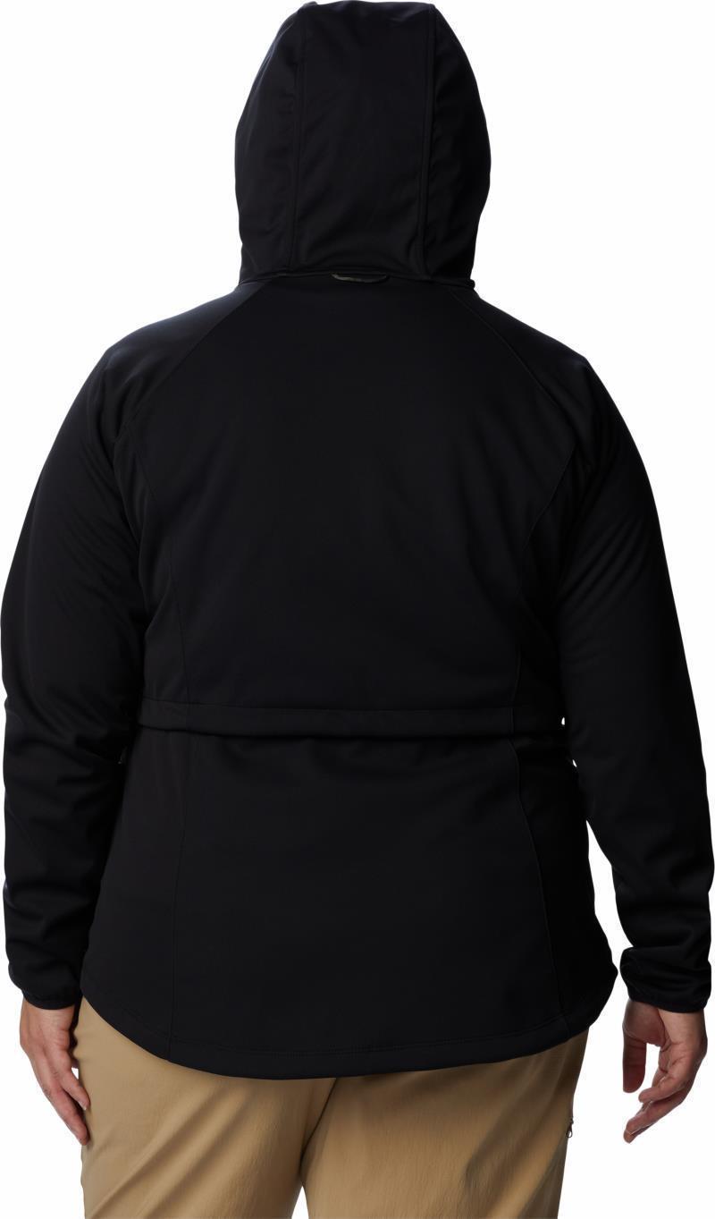 Canyon Meadows Softshell Jacket - Plus - Womens - Black 2