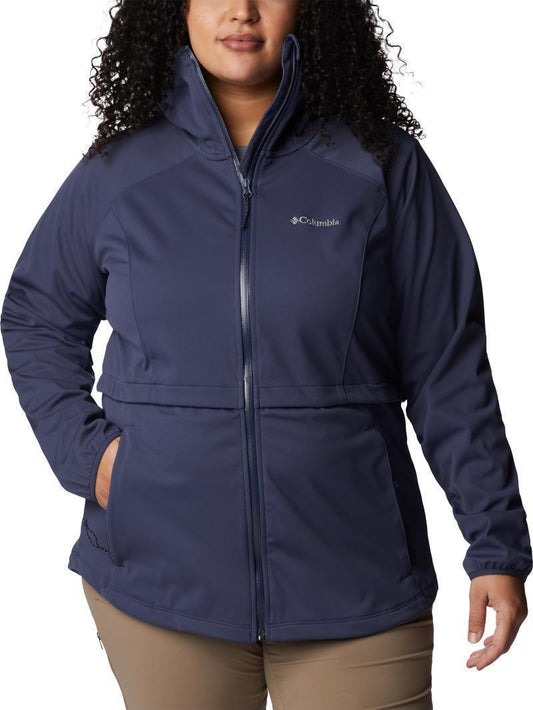 Canyon Meadows Softshell Jacket - Plus - Womens - Nocturnal 1