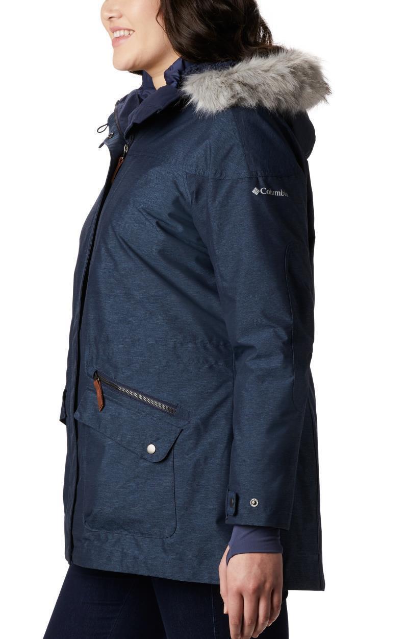 Carson Pass Interchange Jacket - Plus - Womens - Dark Nocturnal 2