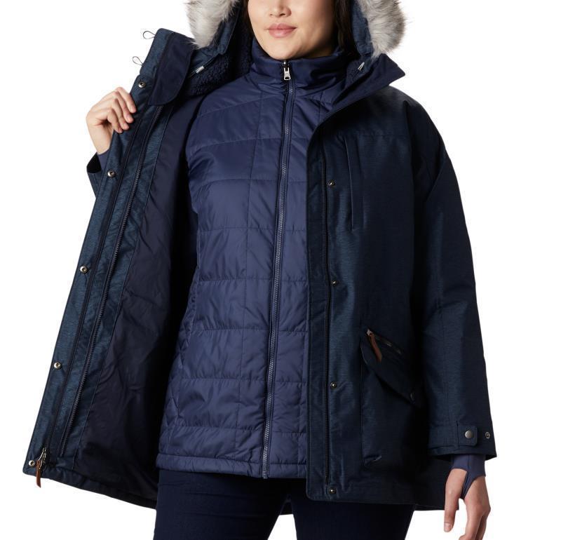Carson Pass Interchange Jacket - Plus - Womens - Dark Nocturnal 4