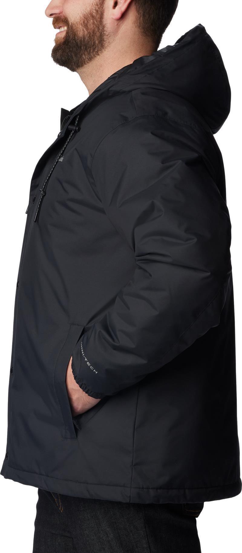 Cedar Cliff Insulated Jacket - Big - Mens - Black 5