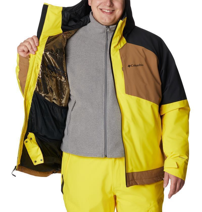 Centerport II Jacket - Big - Mens - Laser Lemon / Delta / Black 4