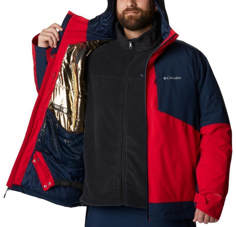 Centerport II Jacket - Big - Mens - Mountain Red / Collegiate Navy 5