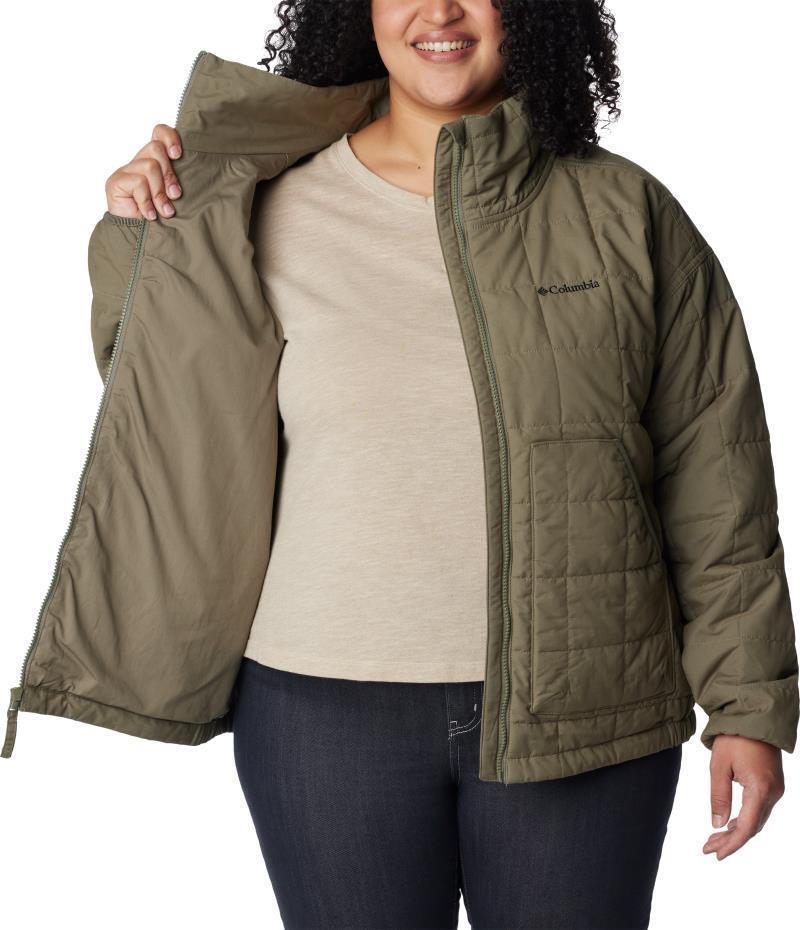Chatfield Hill II Jacket - Plus - Womens - Stone Green 4
