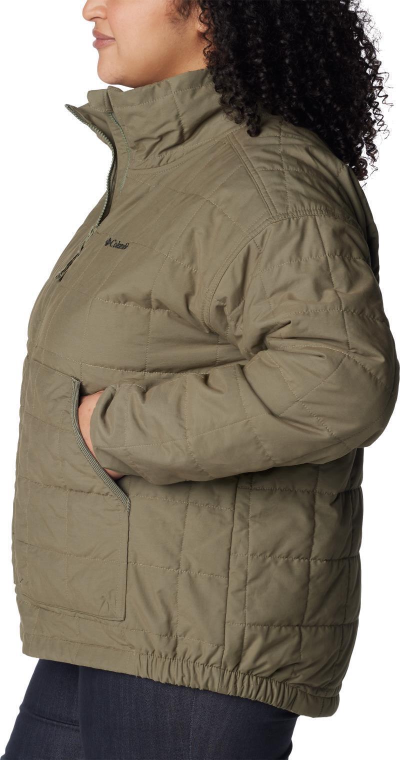 Chatfield Hill II Jacket - Plus - Womens - Stone Green 5