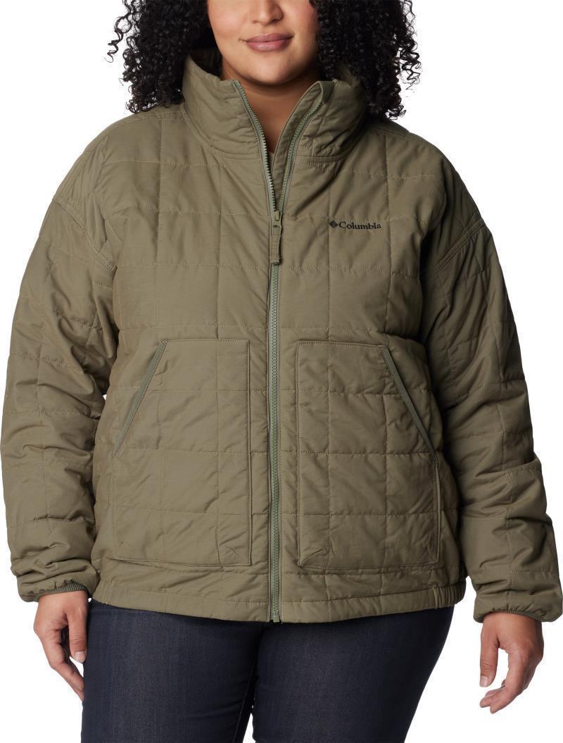 Chatfield Hill II Jacket - Plus - Womens - Stone Green 1