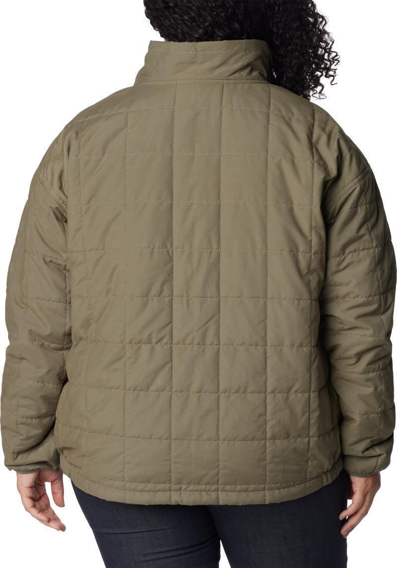 Chatfield Hill II Jacket - Plus - Womens - Stone Green 2