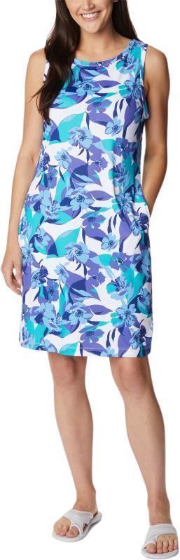 Chill River Printed Dress - Purple Lotus / Pop Flora 1
