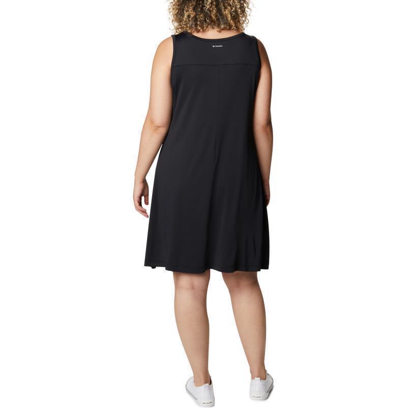 Chill River Printed Dress - Plus - Black 3