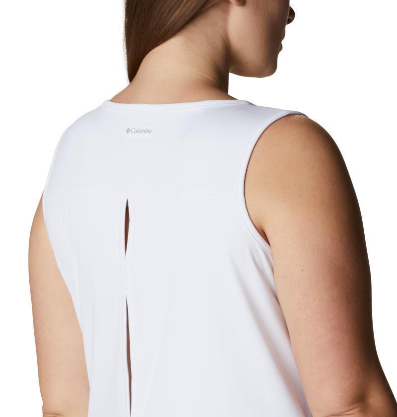 Chill River Tank - Plus - Womens - White 5