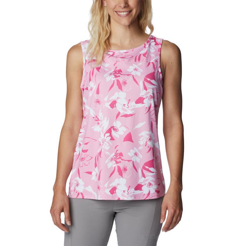 Chill River Tank - Womens - Wild Rose / Pop Flora Tonal 1