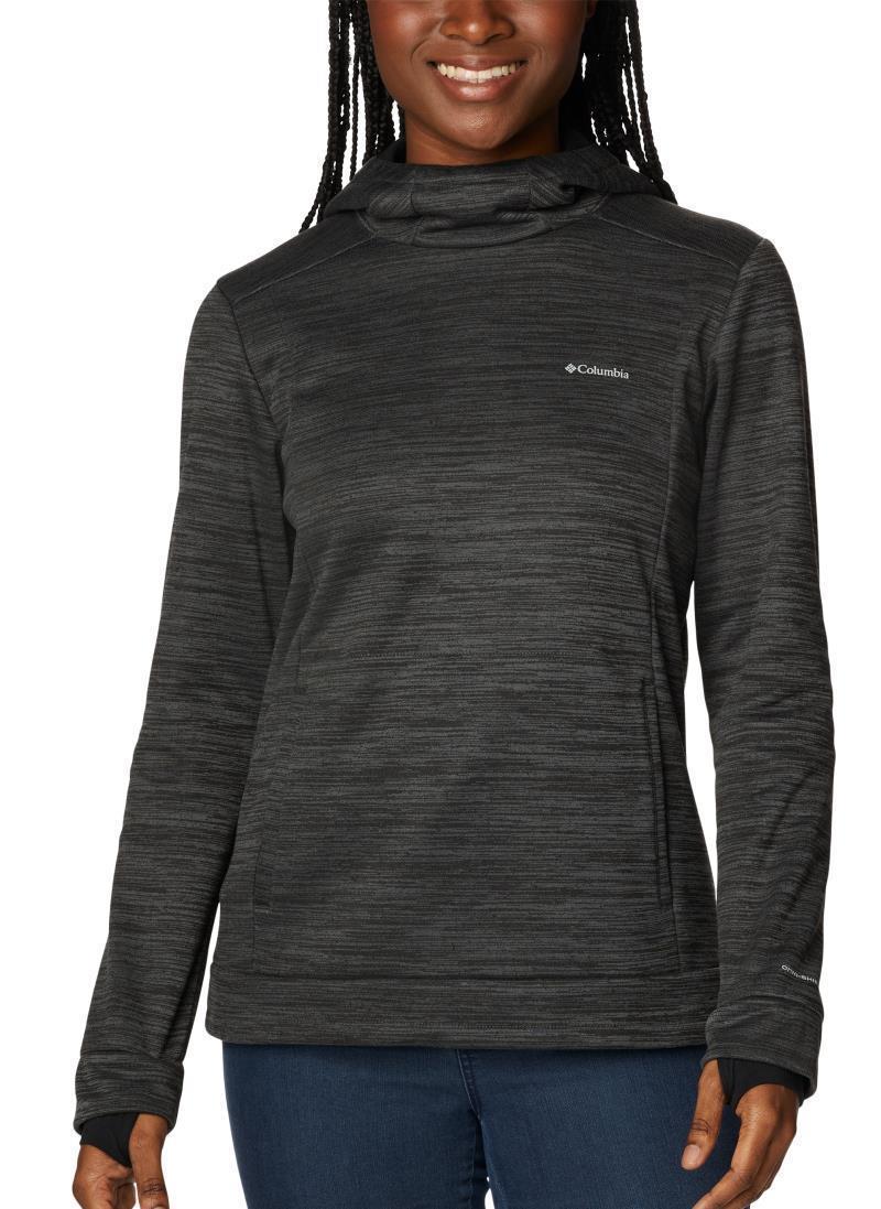 Claudia Ridge Fleece - Womens - Black Heather 1