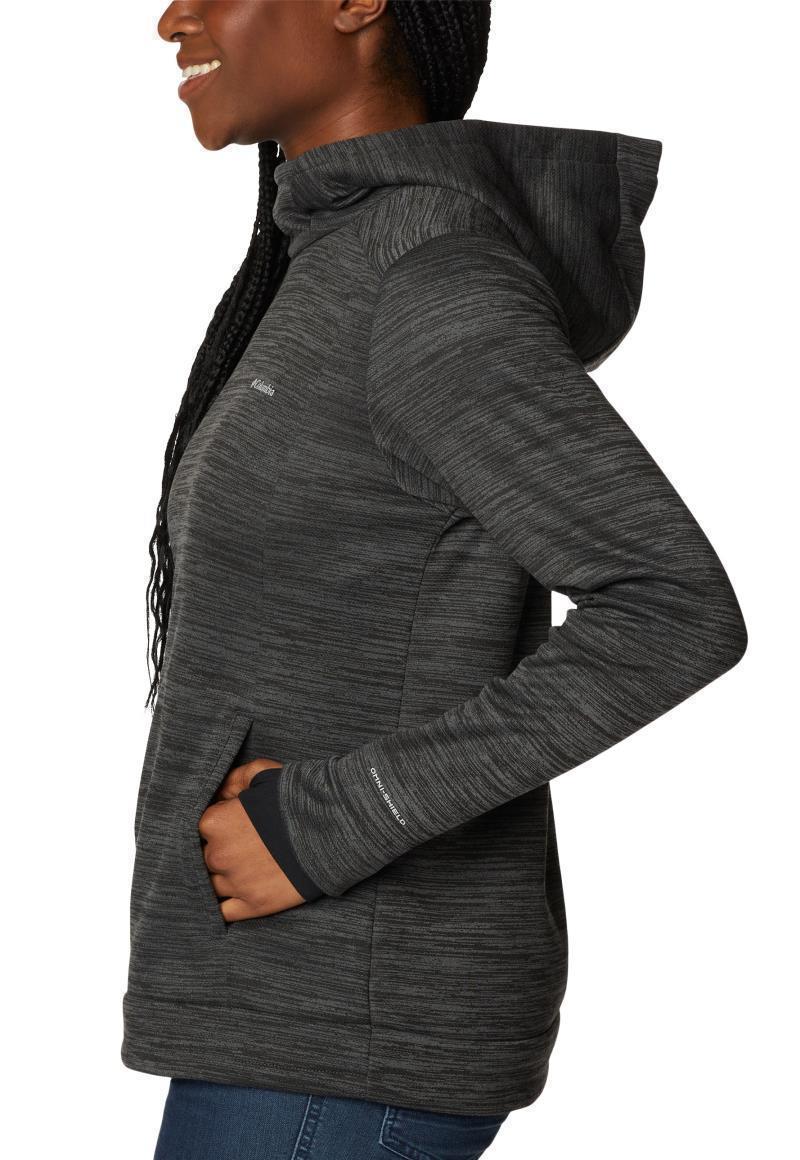 Claudia Ridge Fleece - Womens - Black Heather 2