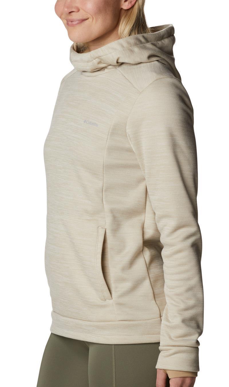 Claudia Ridge Fleece - Womens - Chalk Heather 2