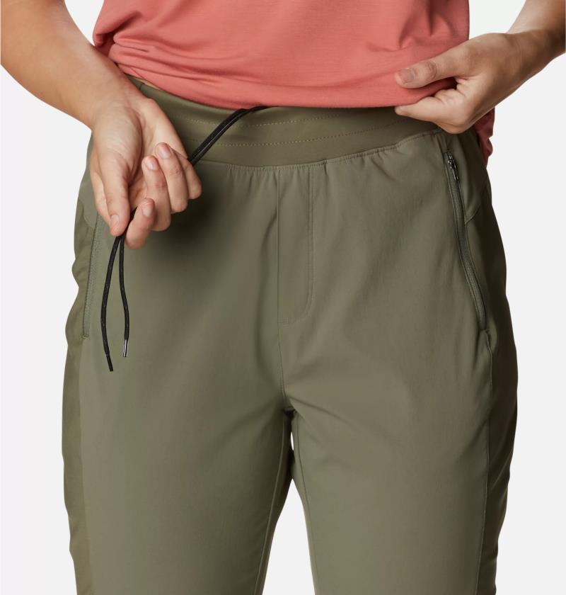 Claudia Ridge Pants, Reg - Womens - Stone Green 4