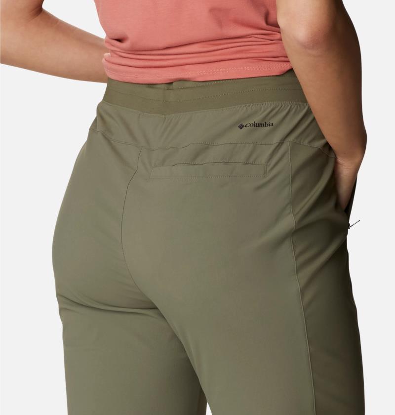 Claudia Ridge Pants, Reg - Womens - Stone Green 5