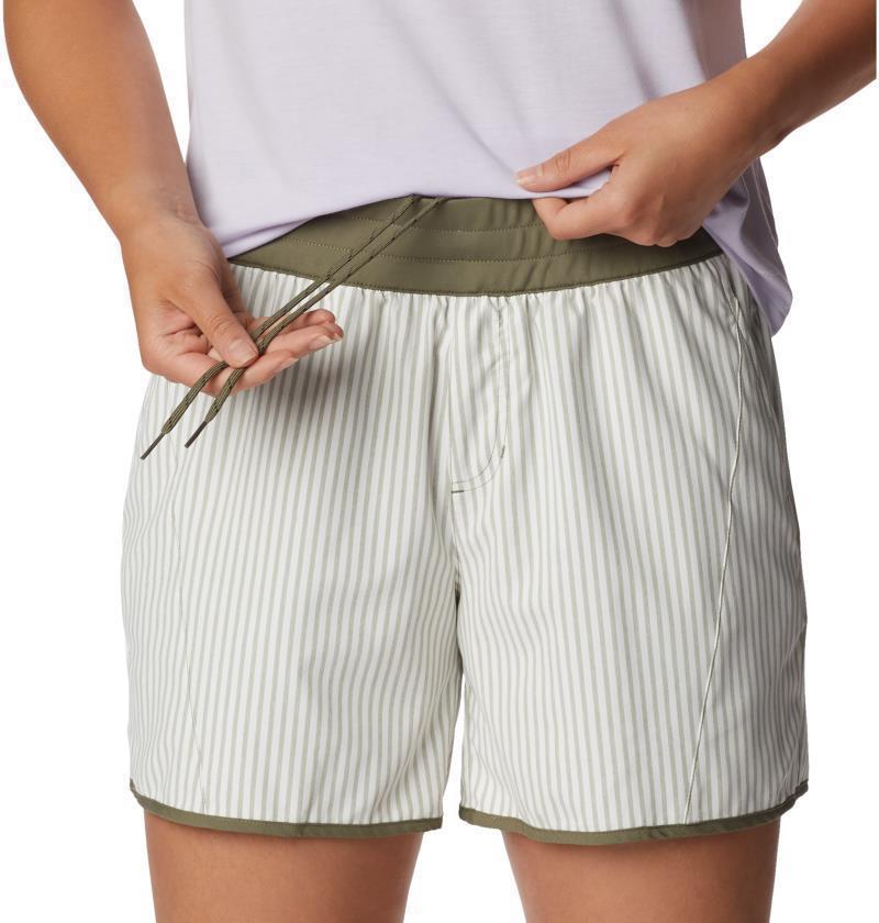 Claudia Ridge Shorts, 5" Inseam - Womens - Stone Green 4