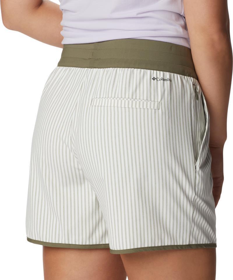 Claudia Ridge Shorts, 5" Inseam - Womens - Stone Green 5