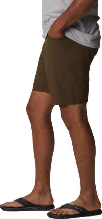 Cobble Creek 5 Pocket Shorts, 8" Inseam - Big - Mens - Olive Green 3