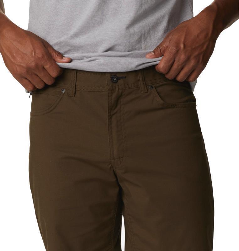 Cobble Creek 5 Pocket Shorts, 8" Inseam - Big - Mens - Olive Green 4