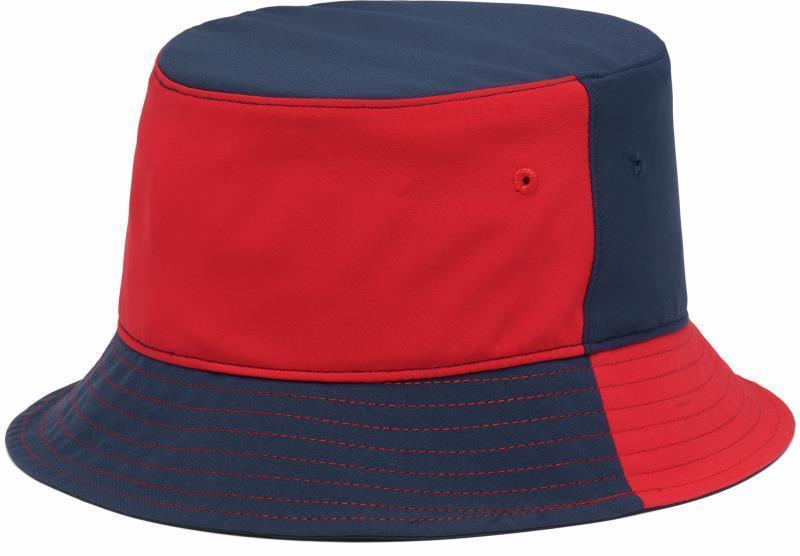 Columbia Bucket Hat - Youth - Collegiate Navy / Mountain Red 2