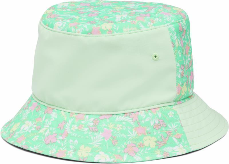 Columbia Bucket Hat - Youth - Light Jade Mini Biscus / Key West 2
