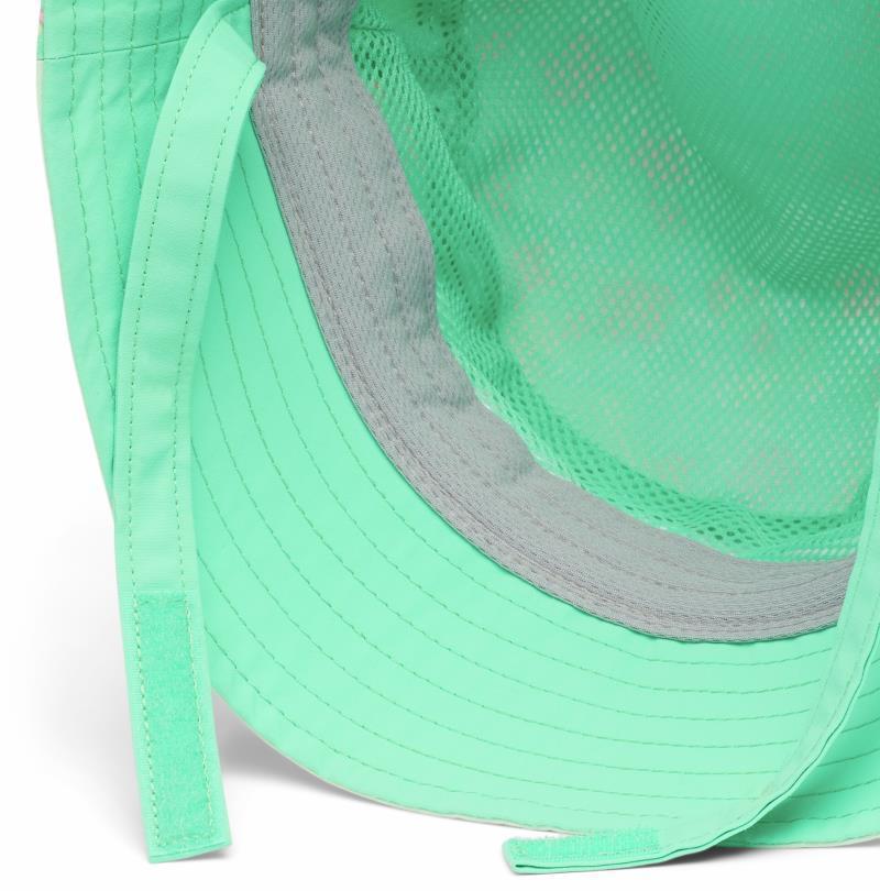 Columbia Bucket Hat - Youth - Light Jade Mini Biscus / Key West 3